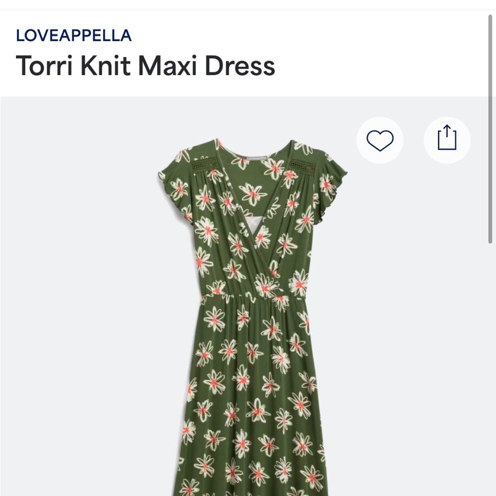 Torri knit maxi dress